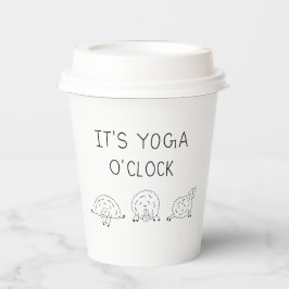 It’s Yoga O’Clock Sheep 紙コップ