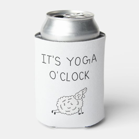 It’s Yoga O’Clock Sheep 缶クーラー (缶正面)