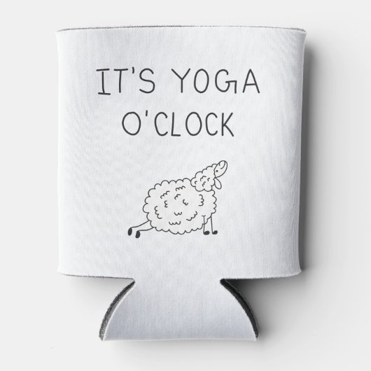 It’s Yoga O’Clock Sheep 缶クーラー (正面)
