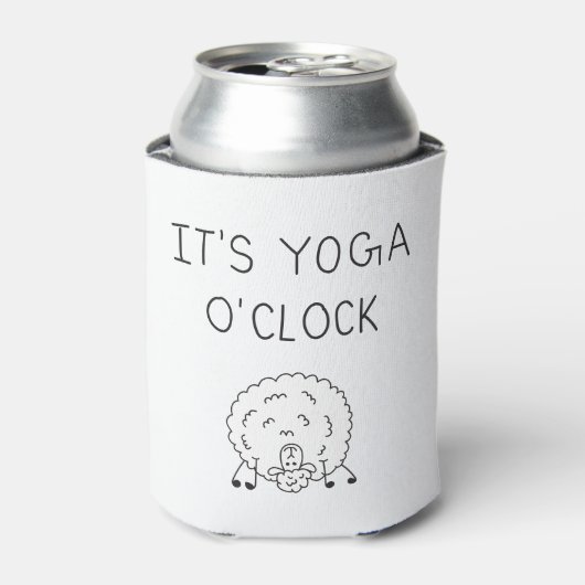 It’s Yoga O’Clock Sheep 缶クーラー (缶正面)