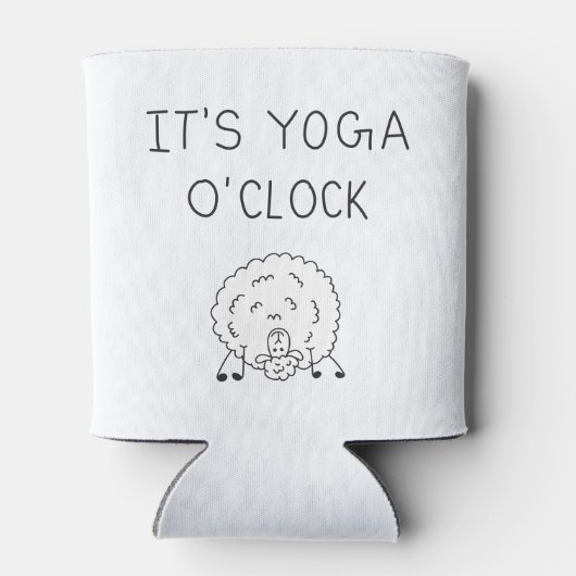 It’s Yoga O’Clock Sheep 缶クーラー (裏面)