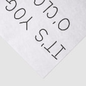 It’s Yoga O’Clock Sheep 薄葉紙 (詳細)