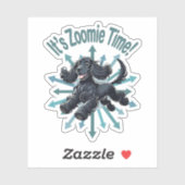 It’s Zoomie Time Cocker Spaniel シール (シート)
