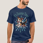 It’s Zoomie Time Mutt Tシャツ (正面)