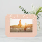 It Snowがミニマリストの写真を常に大切にする シーズンカード (スタンド正面)