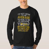 IT Specialist Computer Job Pro Tシャツ (正面)