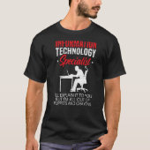 IT Specialist Computer Job Pro Tシャツ (正面)