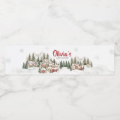 It Take a Village Baby Shower ペットボトルラベル (シングルラベル)