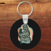 It Takes A Special Mom To Hear Autism Daughter Can キーホルダー (正面)