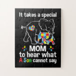 It takes a special mom to hear what a son Autism ジグソーパズル<br><div class="desc">Special gift for mothers of children with autism

Great gift for mom,  siblings,  relatives,  friends,  or yourself.

A version specially designed for birthdays,  World Autism Awareness Day,  or also suitable for special event days.</div>