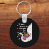 It Takes A Special Mom To Hear What A Son Cannot S キーホルダー (正面)