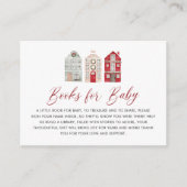 It Takes a Village Baby Shower  Books for Baby エンクロージャーカード (正面)