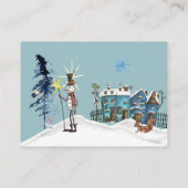 It Takes a Village Baby Shower Books for Baby Card エンクロージャーカード (裏面)