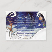 It Takes a Village Baby Shower Books for Baby Card エンクロージャーカード (正面)