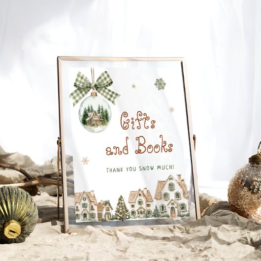 It Takes a Village Baby Shower Gift and Books ポスター