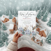 It takes a Village Baby Shower invitation 招待状