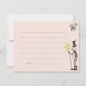 It Takes a Village Baby Shower Time Capsule Card 招待状 (裏面)