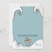 It Takes a Village: Blue Winter Magic Bingo Card 招待状 (裏面)