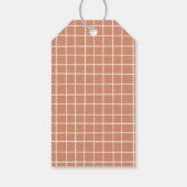 It Takes A Village Modern Baby Shower Thank You ギフトタグ (裏面)