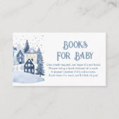 It takes a Village Navy Houses Books for baby エンクロージャーカード (正面)