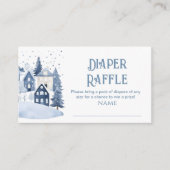 It takes a Village Navy Houses Diaper raffle エンクロージャーカード (正面)