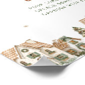 It Takes a Village Neutral Baby Shower Mom-osa Bar ポスター (角)