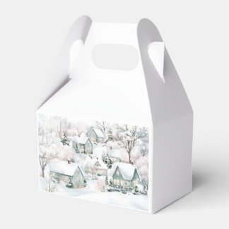 it takes a village party favor boxes フェイバーボックス