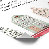 It Takes a Village Winter Baby Shower Mom-osa Bar ポスター (角)