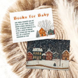 It Takes a Village Winter Books for Baby エンクロージャーカード