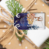 It Takes a Village Winter Fairy Girl Baby Shower  ギフトタグ