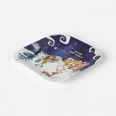 It Takes a Village Winter Fairy Girl Baby Shower  ペーパープレート (傾斜あり)