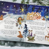 It Takes a Village Winter Fairy Storybook Keepsake カード
