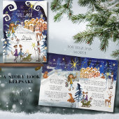 It Takes a Village Winter Fairy Storybook Keepsake カード