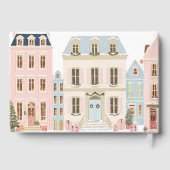 It Takes a Village Winter Girl Baby Shower ゲストブック (裏面)