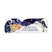 It Takes a Village Winter Guardian Baby Shower  ラベル (正面)