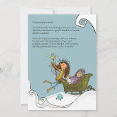 It Takes a Village: Winter Magic -Draw a baby game 招待状 (裏面)