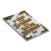 It Takes Lots of Sparkle to Be a Social Worker  ノートブック (右側)