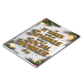 It Takes Lots of Sparkle to Be a Social Worker  ノートブック (左側)