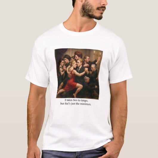 It takes two to tango tシャツ (正面)
