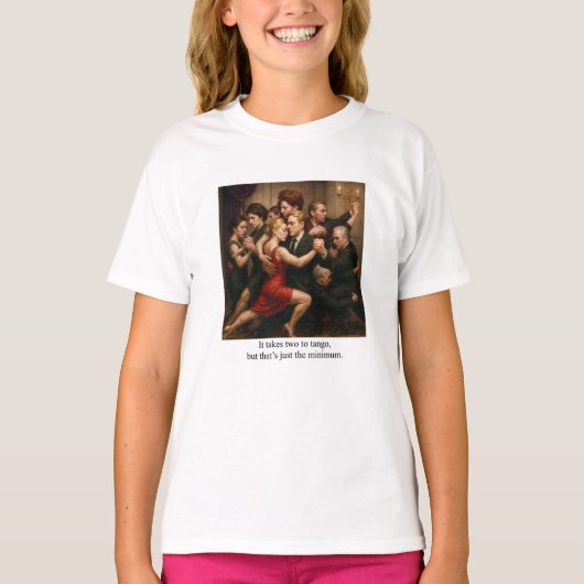 It takes two to tango tシャツ (正面)