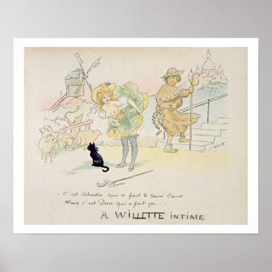 'It was Abadie who made the Sacre-Coeur, but God m ポスター (正面)