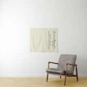 It Was Always You Custom Wedding Reception Decor タペストリー (インサイチュ(横))