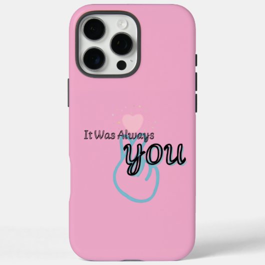 It Was Always You – Love Quote Case-Mate iPhoneケース (裏面)