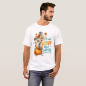 It Was Jesus All Along Religious Pumpkin Tシャツ (正面フル)