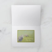 It Was Love At First Sight /Happy Anniversary カード (内部)