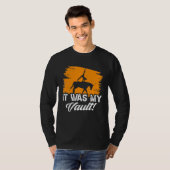 It Was My Vault Acrobatics Gymnastics Horse Vaulti Tシャツ (正面フル)