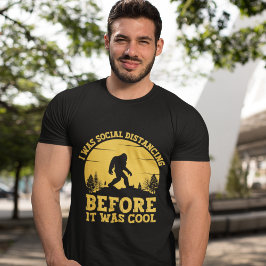 It was social distancing before it was cool Funny Tシャツ