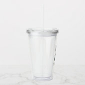 It Wasn't Meow Cute Fluffy Kitten アクリルタンブラー (右)