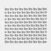 It Wasn't Meow Cute Fluffy Kitten フリースブランケット (正面(横))