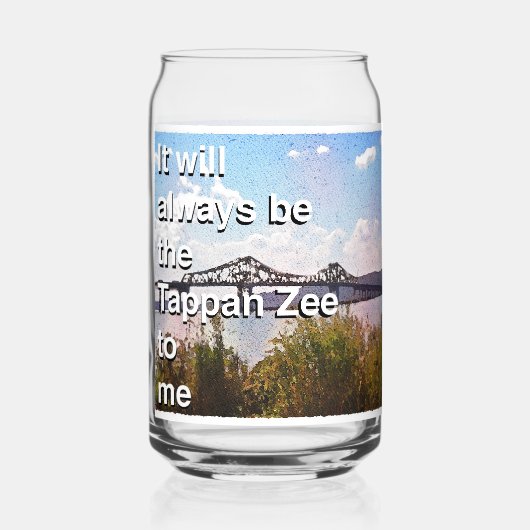 It will always be the Tappan Zee to me ガラス缶 (正面)